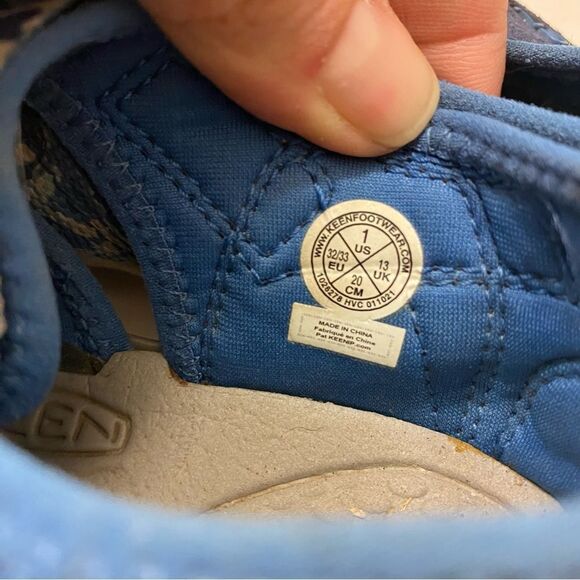 KEEN Newport H2 Water hiking sandals shoes blue camo boys kids toddler 1 - Picture 5 of 5